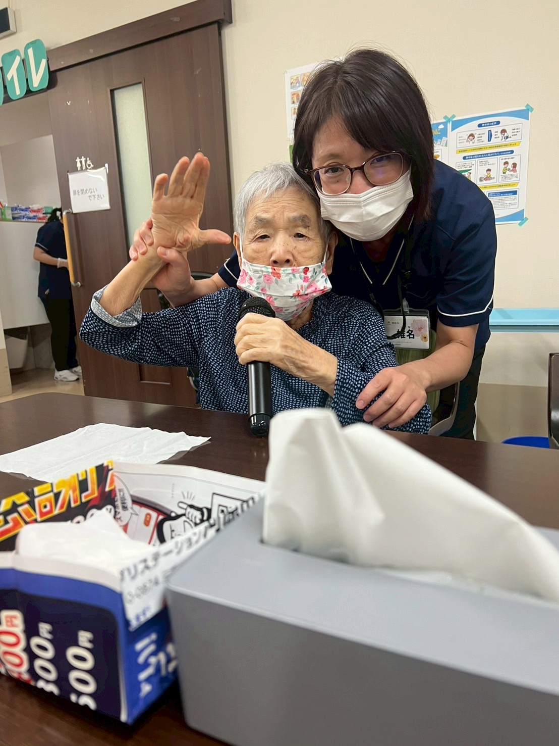 細かな作業も楽しんで(^^♪