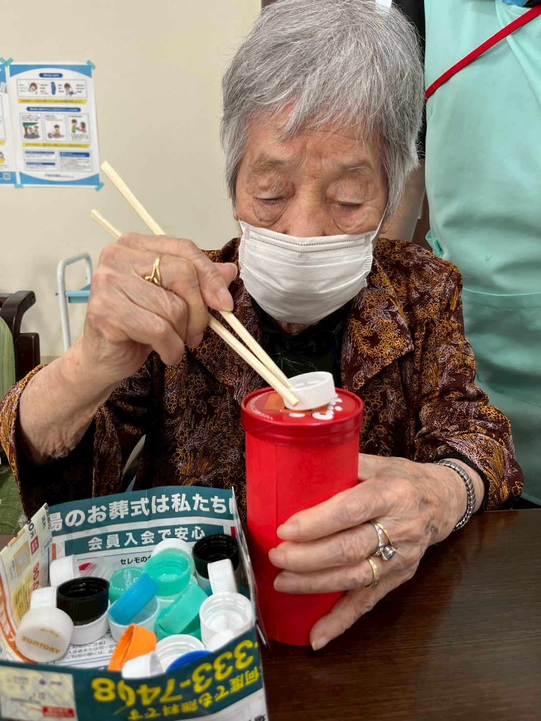 身の周りにあるものを使って!(^^)!