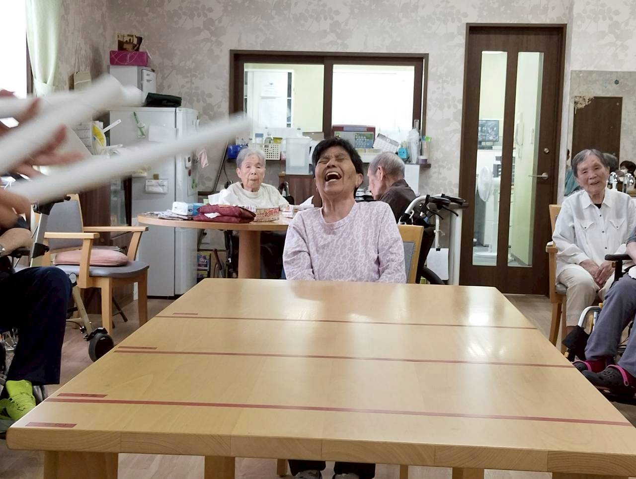 レク大会✨周りに大応援団🚩