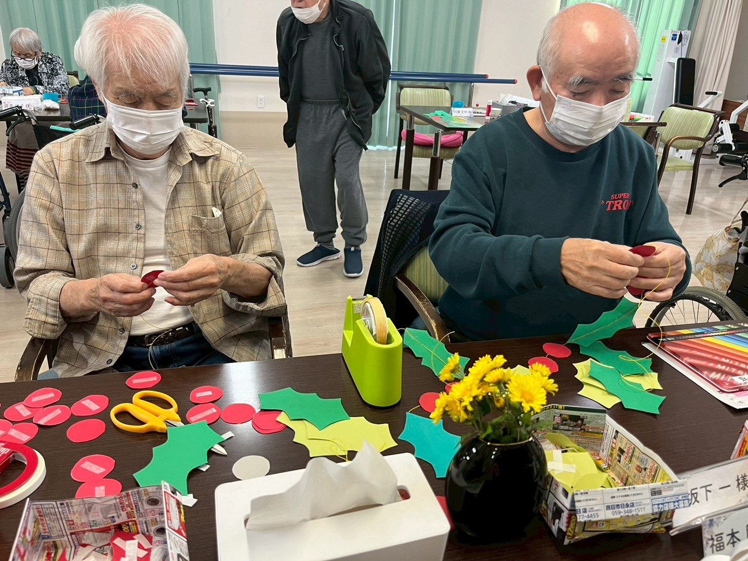 素敵な飾りつけができました🎄