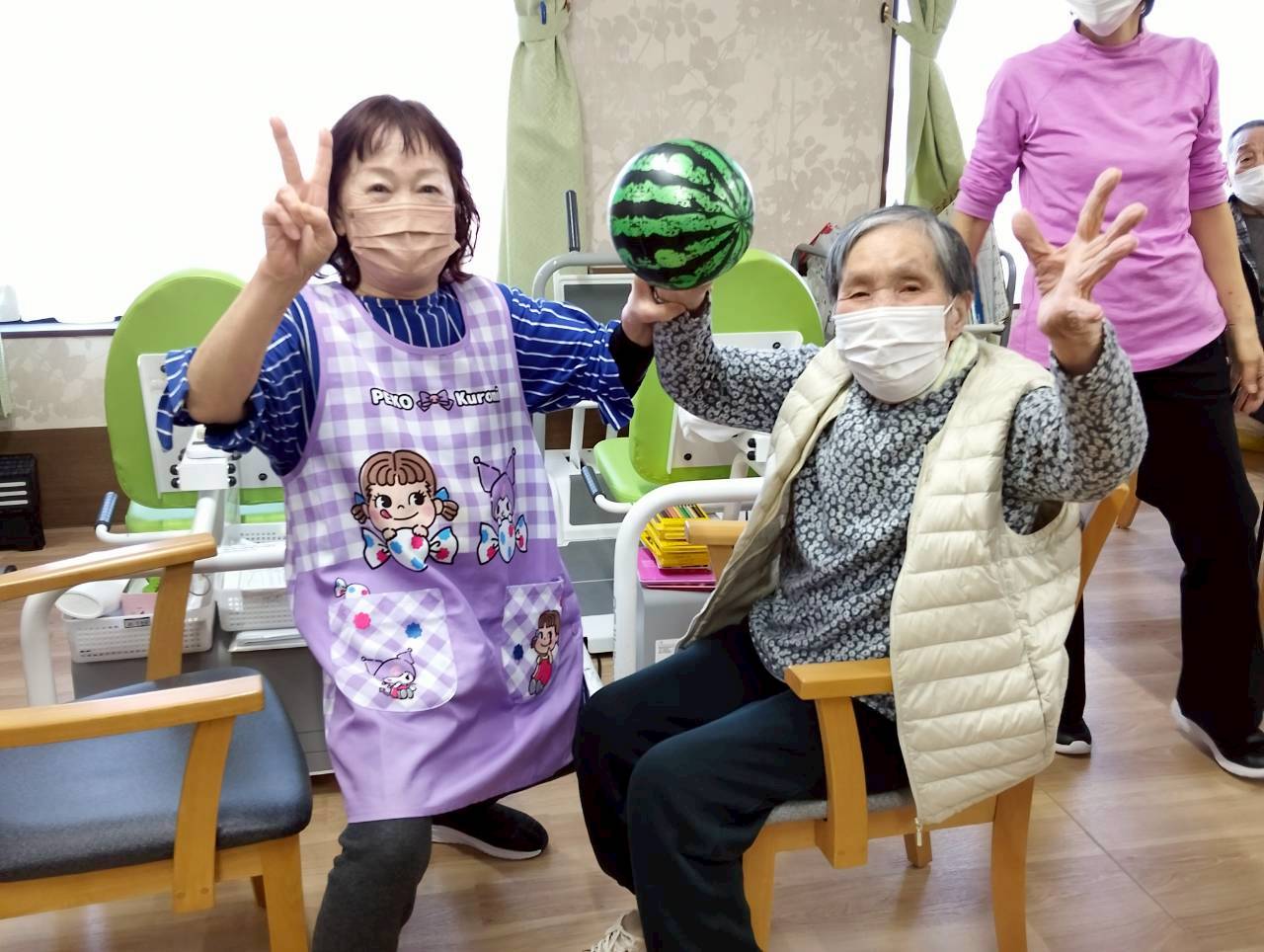 力を合わせて🥎